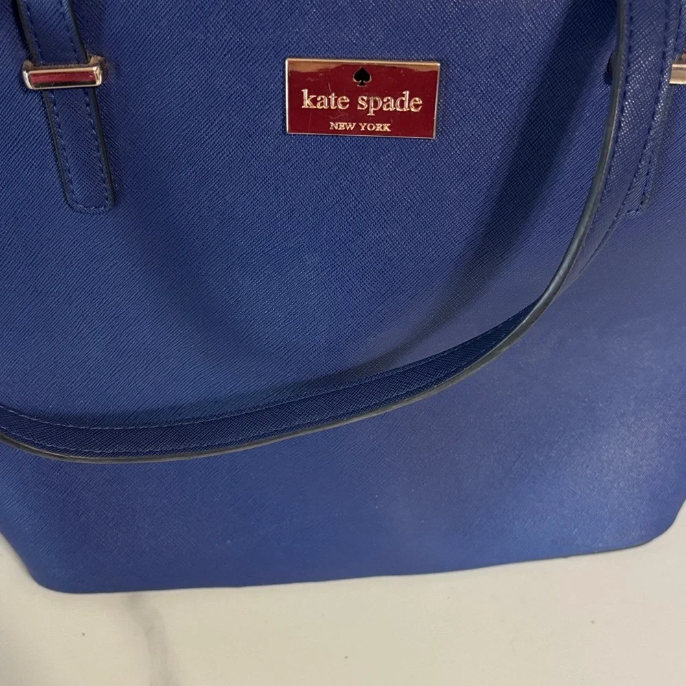 Kate Spade Royal Blue Tote Bag - Picture 1 of 6